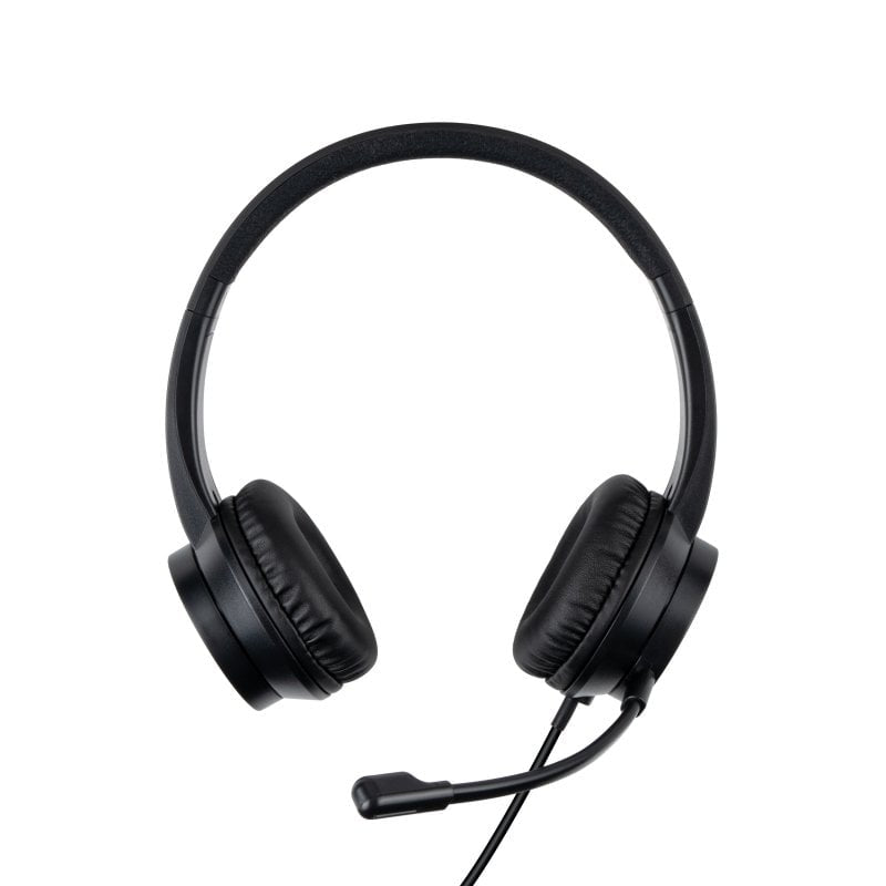 Lindy 20439 Kopfhörer & Headset Kabelgebunden Kopfband Büro/Callcenter USB Typ-C Schwarz