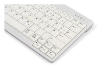 BakkerElkhuizen UltraBoard 950 V2 Tastatur Haus USB + Bluetooth QWERTY US Englisch Dunkles Grau, Hellgrau