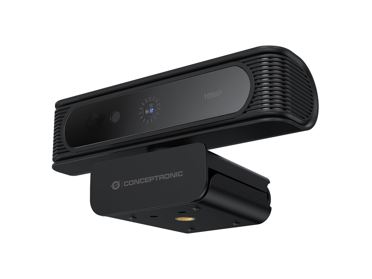 Conceptronic AMDIS09B 1080p Webcam mit Windows Hello Gesichtserkennung