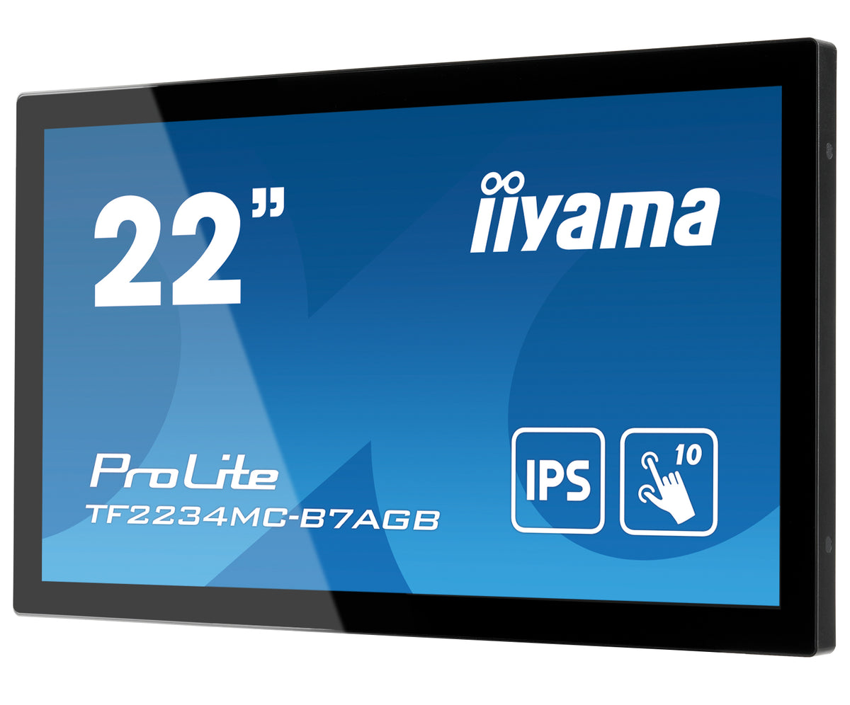iiyama ProLite TF2234MC-B7AGB Computerbildschirm 54,6 cm (21.5") 1920 x 1080 Pixel Full HD LED Touchscreen Multi-Nutzer Schwarz