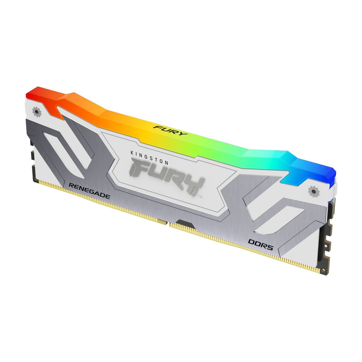 Kingston Technology FURY 48GB 8400MT/s DDR5 CL40 CUDIMM (2er-Kits) Renegade RGB Weiß XMP