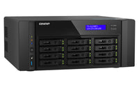 QNAP TS-h1290FX NAS Tower EPYC 7302P 256 GB DDR4 0 TB QuTS hero Schwarz
