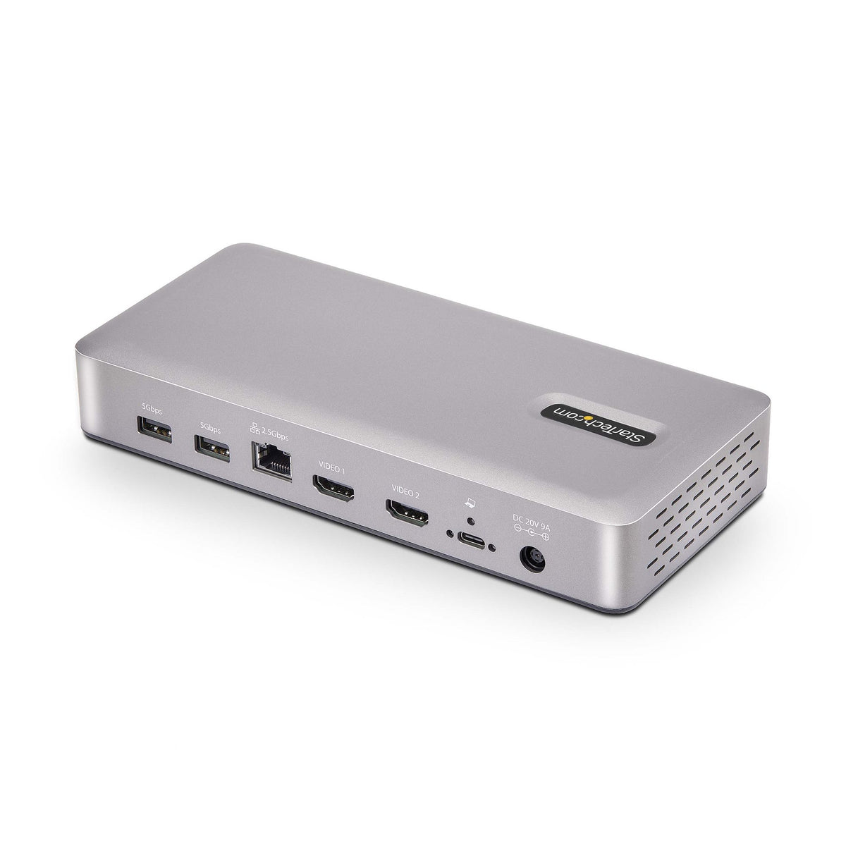 StarTech.com USB4-Dockingstation für zwei Monitore, Dual 4K mit 120Hz oder 8K mit 60Hz über HDMI, 100W Laptop-Ladung, 2,5GbE, USB-C Multi-Monitor-Dock, treiberlos