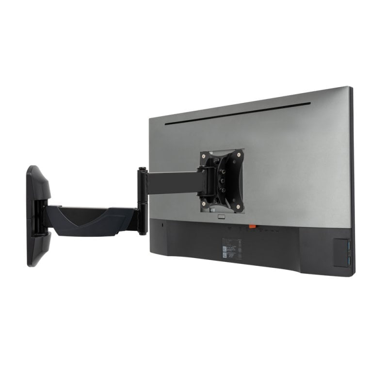 Lindy 40714 Flachbildschirm-Tischhalterung 66 cm (26") Wand Schwarz