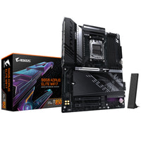 GIGABYTE B850 AORUS ELITE WIFI7 Motherboard - AMD Ryzen 9000 Serie CPUs, 14+2+2 Phasen digitales VRM, bis zu 8200MHz DDR5 (OC), 1xPCIe 5.0 + 2xPCIe 4.0 M.2, 2,5 LAN, WIFI 7, USB 3.2 Gen 2x2
