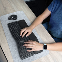 ACT Ergonomische Bluetooth-Tastatur, Multi-Verbindung (QWERTY/US-Layout)