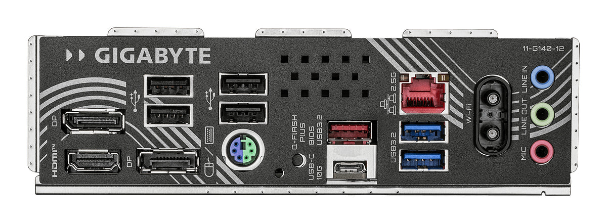 GIGABYTE B850M EAGLE WIFI7 Mainboard – AMD Ryzen 9000 Series CPUs, digitales 8+2+2-Phasen-VRM, bis zu 8200 MHz DDR5 (O.C.), 1× PCIe-5.0-M.2 + 1× PCIe-4.0-M.2, Wi-Fi 7, 2.5-GbE-LAN, USB 3.2 Gen 2