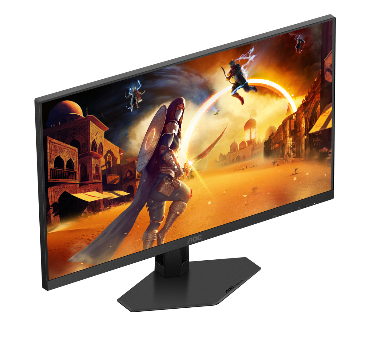 AOC G4 Q24G4RE Computerbildschirm 60,5 cm (23.8") 2560 x 1440 Pixel Quad HD LED Schwarz, Rot