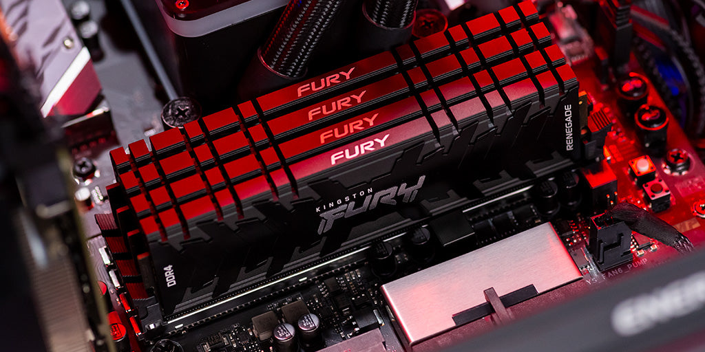 Kingston Technology FURY 32GB 3200MT/s DDR4 CL16 DIMM (4er-Kit) Renegade RGB