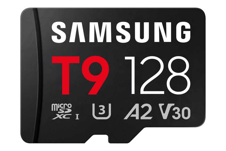 Carte mémoire Samsung T9 microSDXC™ UHS-I - 128 Go avec lecteur de carte USB ‎ ‎