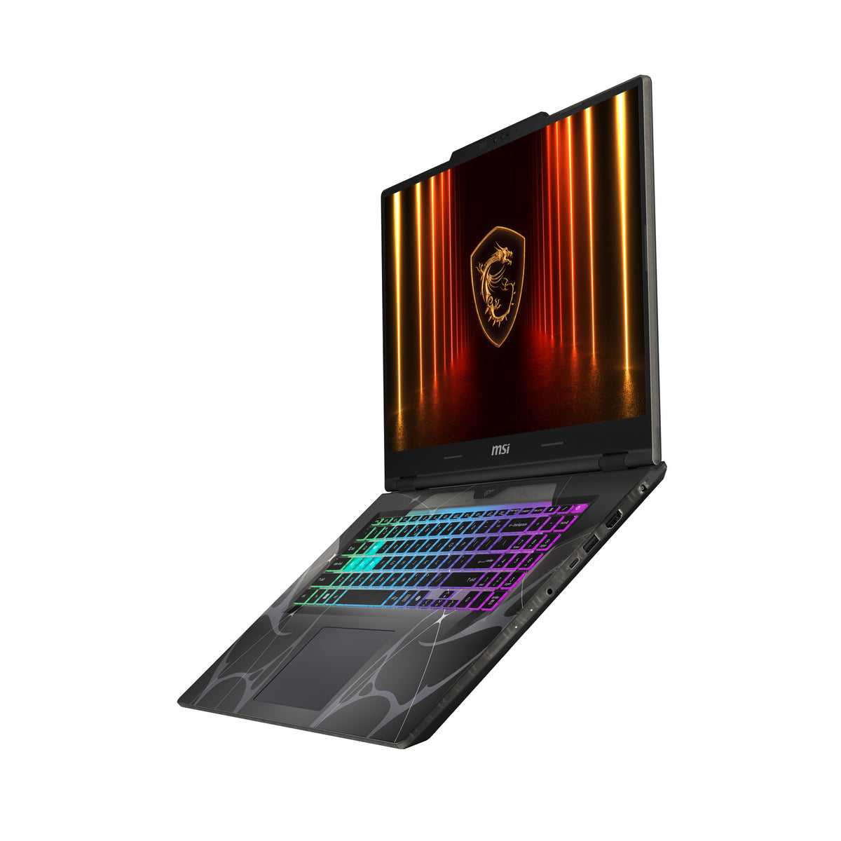 MSI Cyborg 17 B2RWFKG-056 Intel Core 7 240H Laptop 43,9 cm (17.3") Full HD 16 GB DDR5-SDRAM 512 GB SSD NVIDIA GeForce RTX 5060 Wi-Fi 6E (802.11ax) Windows 11 Home Schwarz