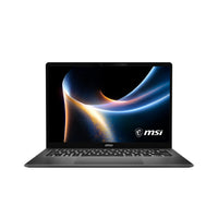 MSI Prestige 14 AI+ D3MG-017FR Copilot+ PC Intel Core Ultra 7 355 Laptop 35,6 cm (14") Full HD+ 32 GB LPDDR5x-SDRAM 1 TB SSD Wi-Fi 7 (802.11be) Windows 11 Home Grau Französisch