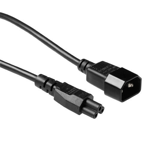 ACT Stromkabel C14 - C5 schwarz 2 m