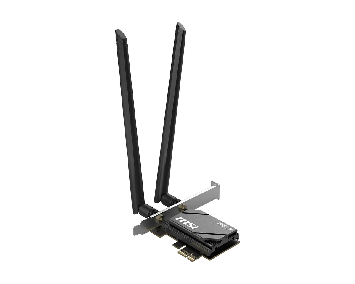 MSI HERALD BE6500 WIFI 7 PCIE CARD Netzwerkkarte Eingebaut
