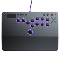 Turtle Beach Victrix Pro KO Leverless Fight Stick Grau USB Kampfstab Digital PC, PlayStation 4, PlayStation 5