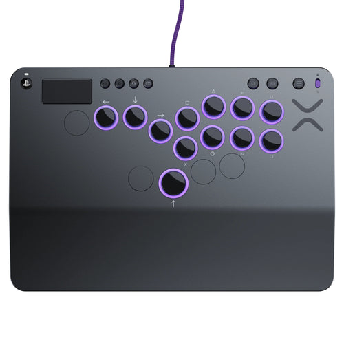 Turtle Beach Victrix Pro KO Leverless Fight Stick Grau USB Kampfstab Digital PC, PlayStation 4, PlayStation 5