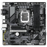 GIGABYTE B760M DS3H GEN5 Mainboard – Unterstützt Intel Core Prozessoren der 14. Generation, digitales VRM mit 6+2+1 Phasen, bis zu 5600 MHz DDR5, 2 x PCIe 4.0 M.2, 2.5GbE LAN, USB 3.2 Gen2