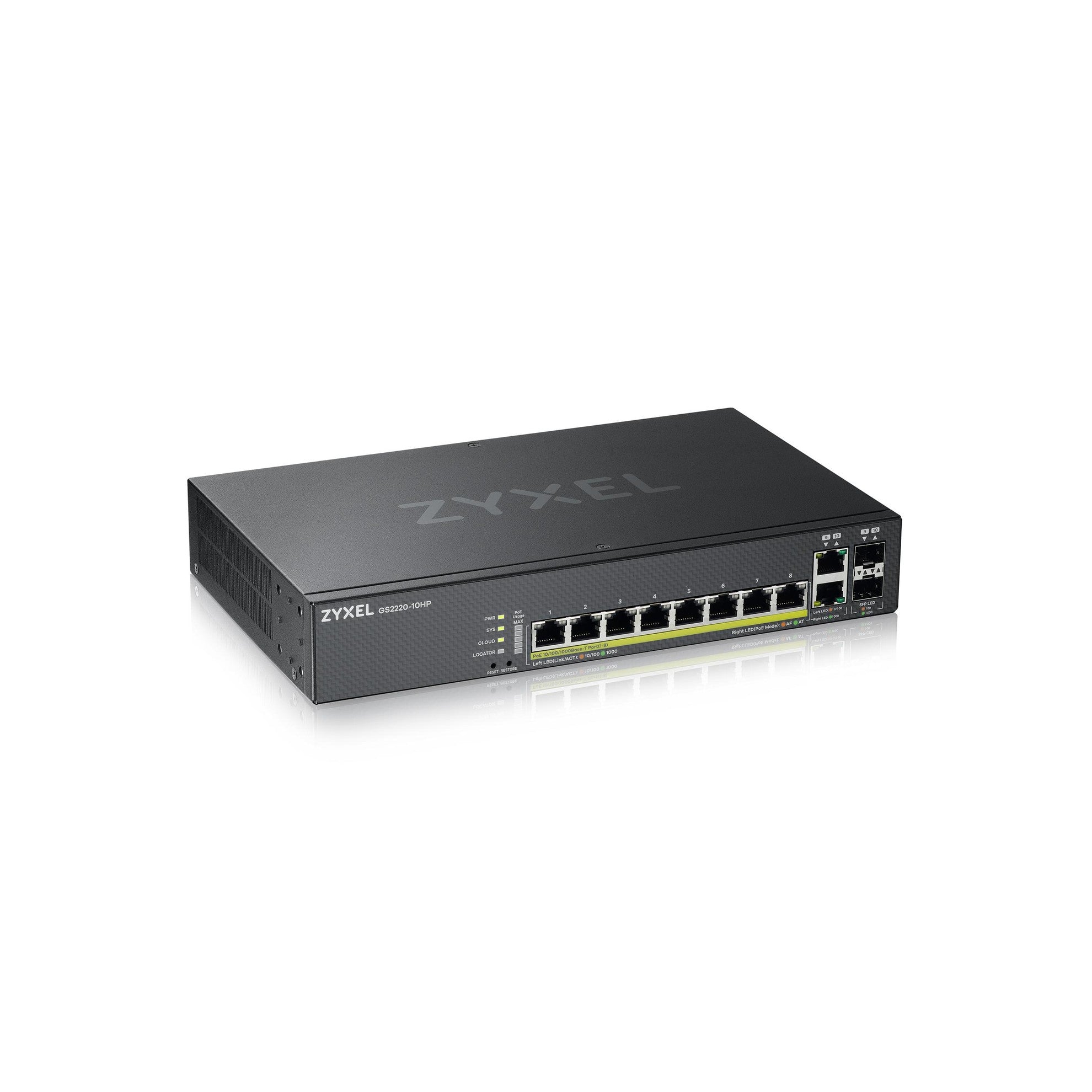 Zyxel GS2220-10HP Hybrid Switch