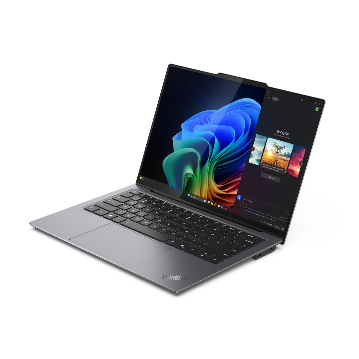 Lenovo ThinkPad X9-14 Gen 1 Copilot+ PC Intel Core Ultra 5 228V Laptop 35,6 cm (14") WUXGA 32 GB LPDDR5x-SDRAM 512 GB SSD Wi-Fi 7 (802.11be) Windows 11 Pro Grau Deutsch