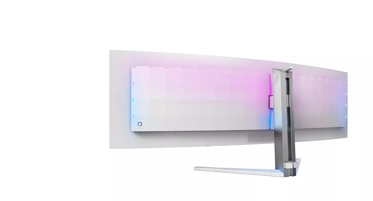 Philips Evnia 8000 49M2C8900/00 Computerbildschirm 124,2 cm (48.9") 5120 x 1440 Pixel Dual QHD QD-OLED Weiß