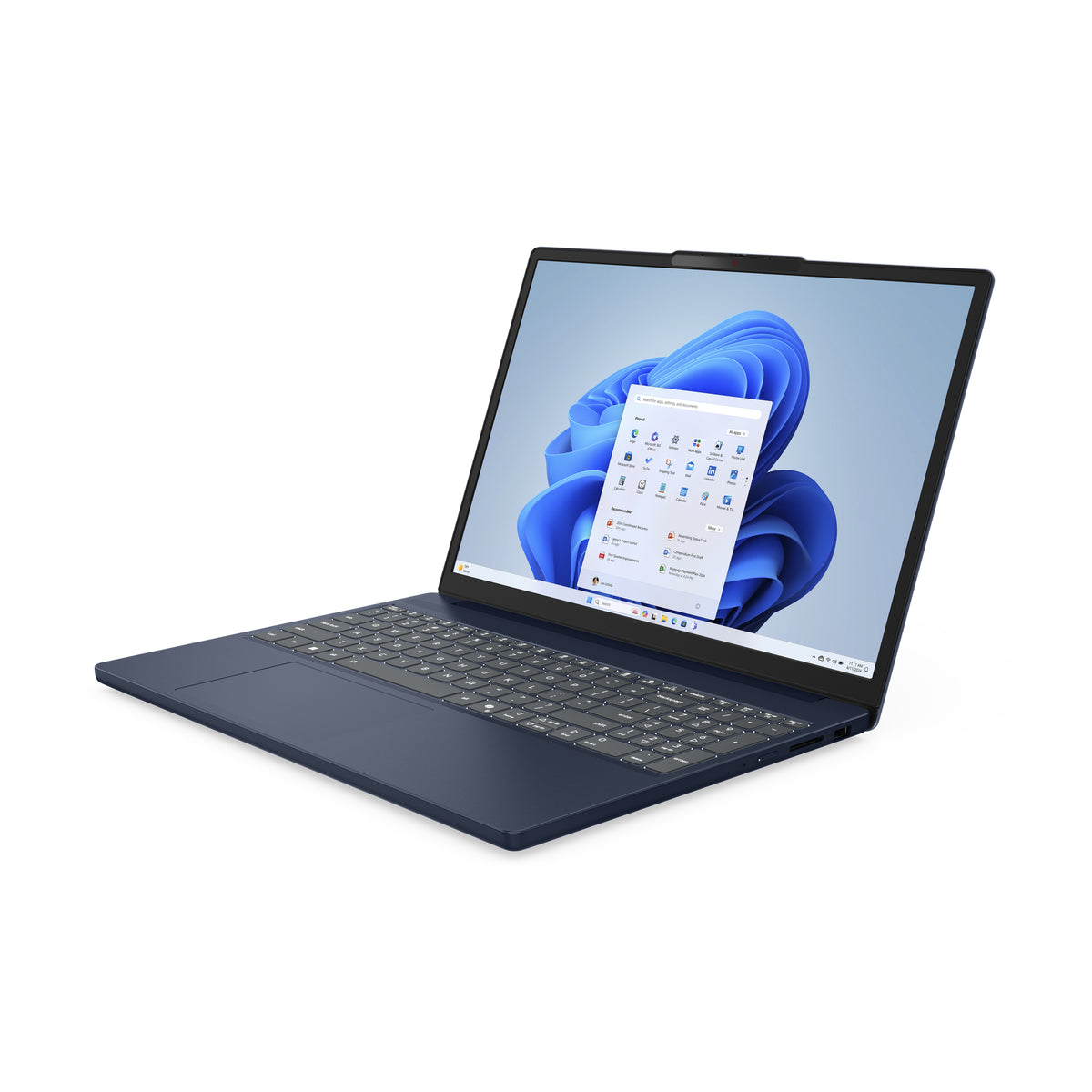 Lenovo IdeaPad Slim 3 15ARP10 AMD Ryzen™ 7 170 Laptop 38,9 cm (15.3") WUXGA 16 GB DDR5-SDRAM 512 GB SSD Wi-Fi 7 (802.11be) Windows 11 Home Blau Deutsch
