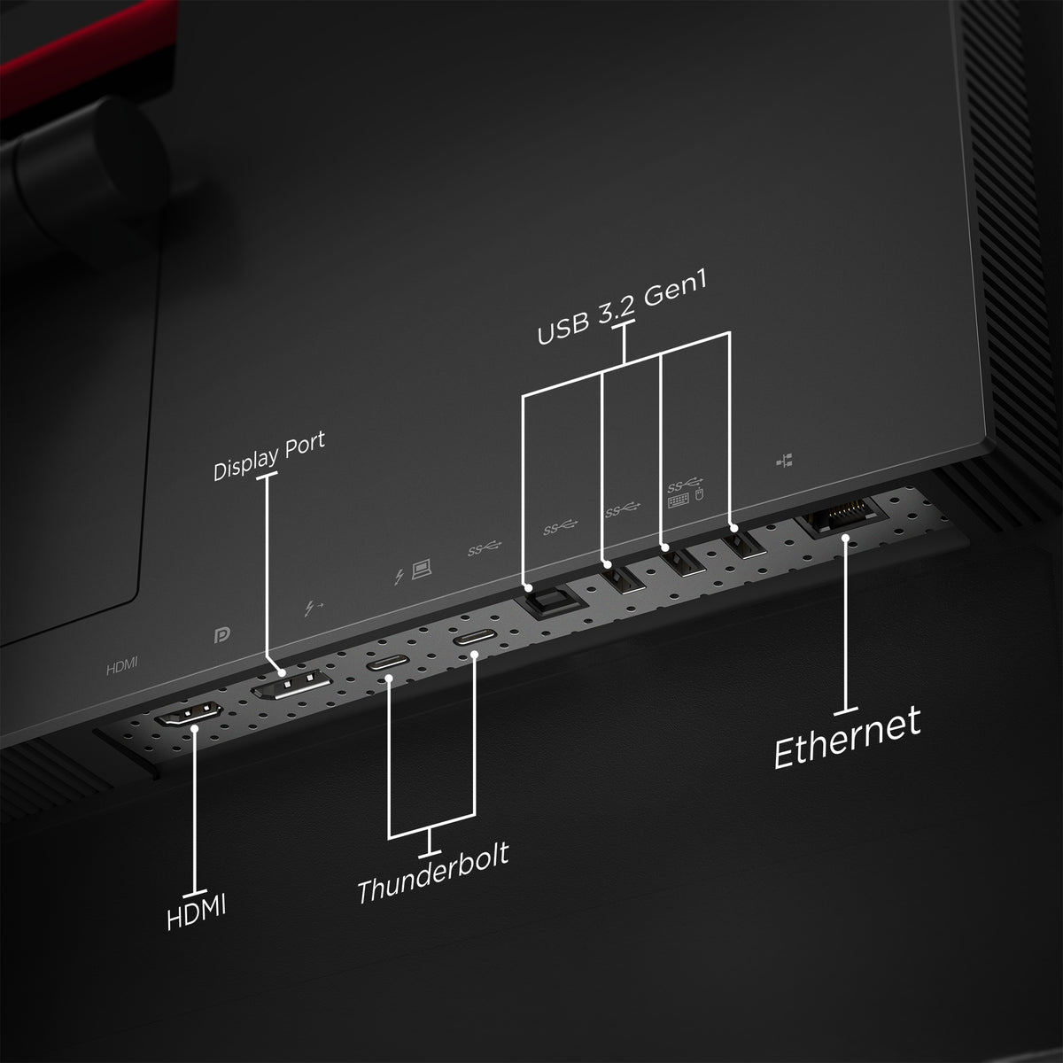 Lenovo ThinkVision P40w-20 Computerbildschirm 100,8 cm (39.7") 5120 x 2160 Pixel 5K Ultra HD LED Schwarz