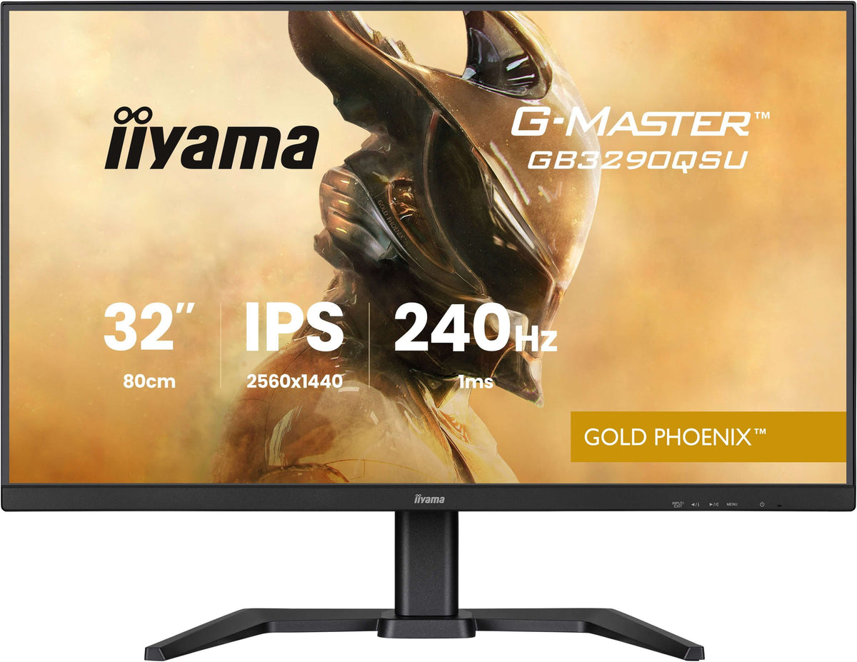 iiyama G-MASTER GB3290QSU-B1 Computerbildschirm 80 cm (31.5") 2560 x 1440 Pixel Quad HD LED Schwarz