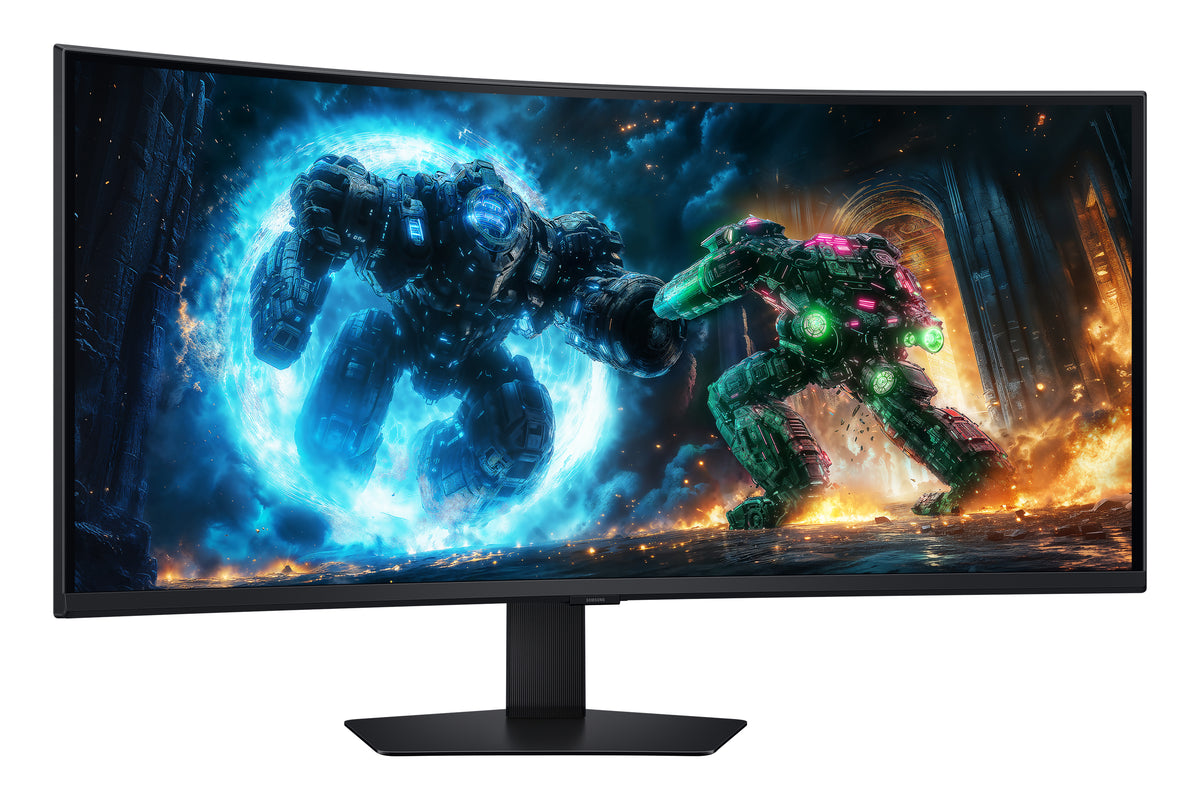 Samsung G75F Computerbildschirm 101,6 cm (40") 5120 x 2160 Pixel WUHD LCD Schwarz