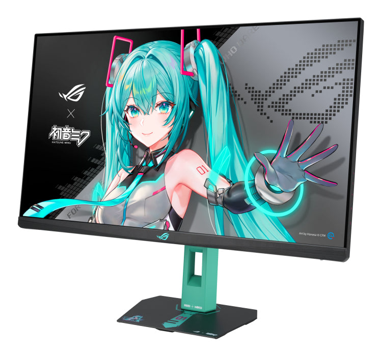 ASUS ROG Strix XG27ACMEG-G Hatsune Miku Edition Computerbildschirm 68,6 cm (27") 2560 x 1440 Pixel Wide Quad HD LCD Mehrfarbig