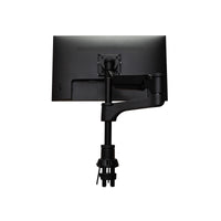 R-Go Tools Monitorarm R-Go Caparo, verstellbarer Einzelmonitorarm mit Gasfeder, 100% Zirkular, 3-9 kg Tragkraft, schwarz