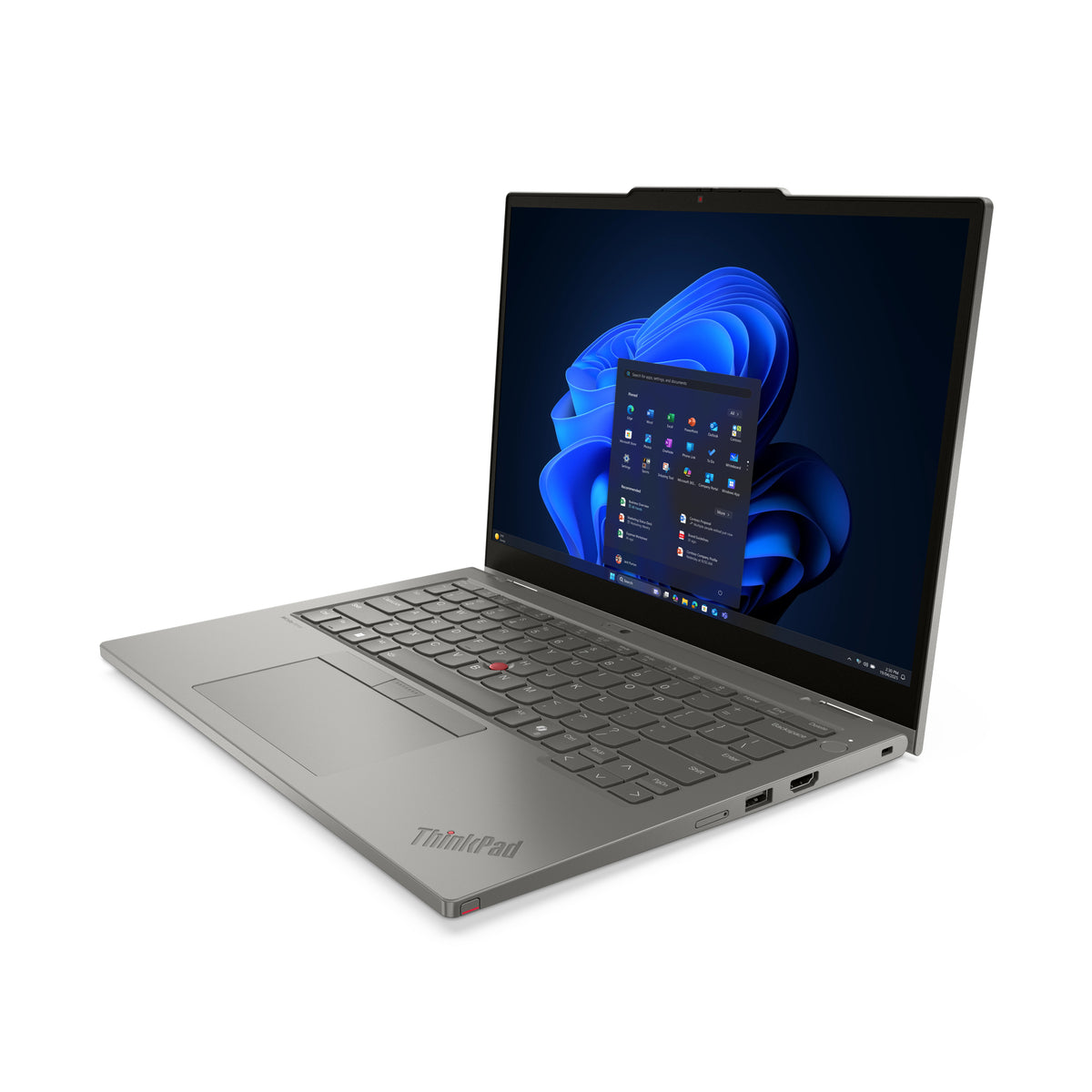 Lenovo ThinkPad L13 2-in-1 Gen 6 (Intel) Intel Core Ultra 5 225U Hybrid (2-in-1) 33,8 cm (13.3") Touchscreen WUXGA 16 GB LPDDR5x-SDRAM 512 GB SSD Wi-Fi 6E (802.11ax) Windows 11 Pro Deutsch Grau