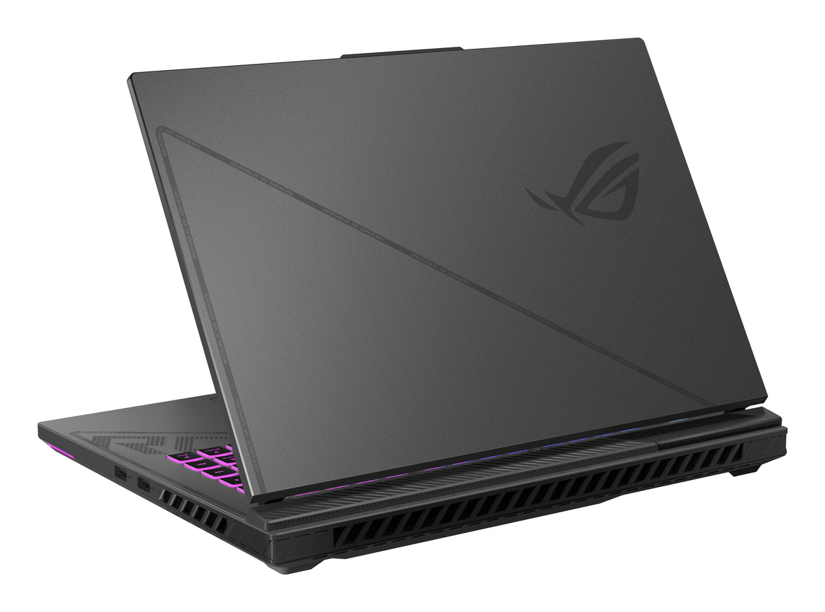 ASUS ROG Strix G16 G614FR-RV007W AMD Ryzen™ 9 9955HX Ordinateur portable 40,6 cm (16") WUXGA 32 Go DDR5-SDRAM 1 To SSD NVIDIA GeForce RTX 5070 Ti Wi-Fi 6E (802.11ax) Windows 11 Home Gris