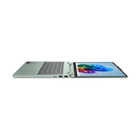 Lenovo IdeaPad 5 2-in-1 14AGP11 Copilot+ PC AMD Ryzen AI 5 430 Hybrid (2-in-1) 35,6 cm (14") Touchscreen WUXGA 16 GB DDR5-SDRAM 512 GB SSD Wi-Fi 7 (802.11be) Windows 11 Home Grün, Grau Deutsch