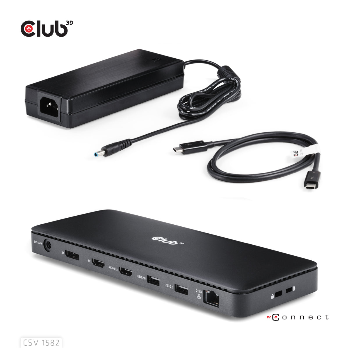 CLUB3D Club 3D, Dockingstation TB4 12 in 1