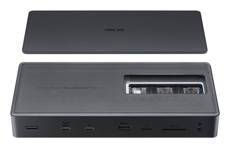 ASUS Master Thunderbolt 5 Dock DC510 Kabelgebunden Schwarz