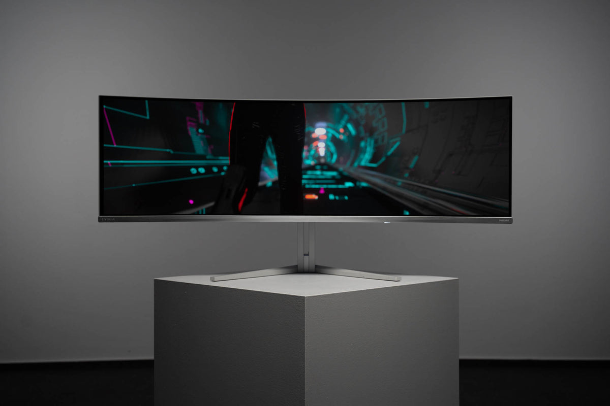 Philips Evnia 8000 49M2C8900/00 Computerbildschirm 124,2 cm (48.9") 5120 x 1440 Pixel Dual QHD QD-OLED Weiß