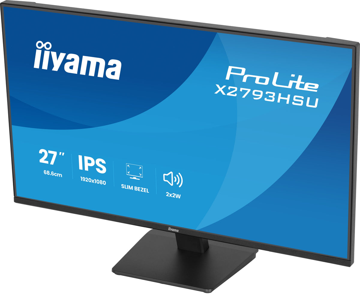 iiyama ProLite X2793HSU-B1 Computerbildschirm 68,6 cm (27") 1920 x 1080 Pixel Full HD LED Schwarz