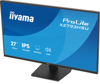 iiyama ProLite X2793HSU-B1 Computerbildschirm 68,6 cm (27") 1920 x 1080 Pixel Full HD LED Schwarz