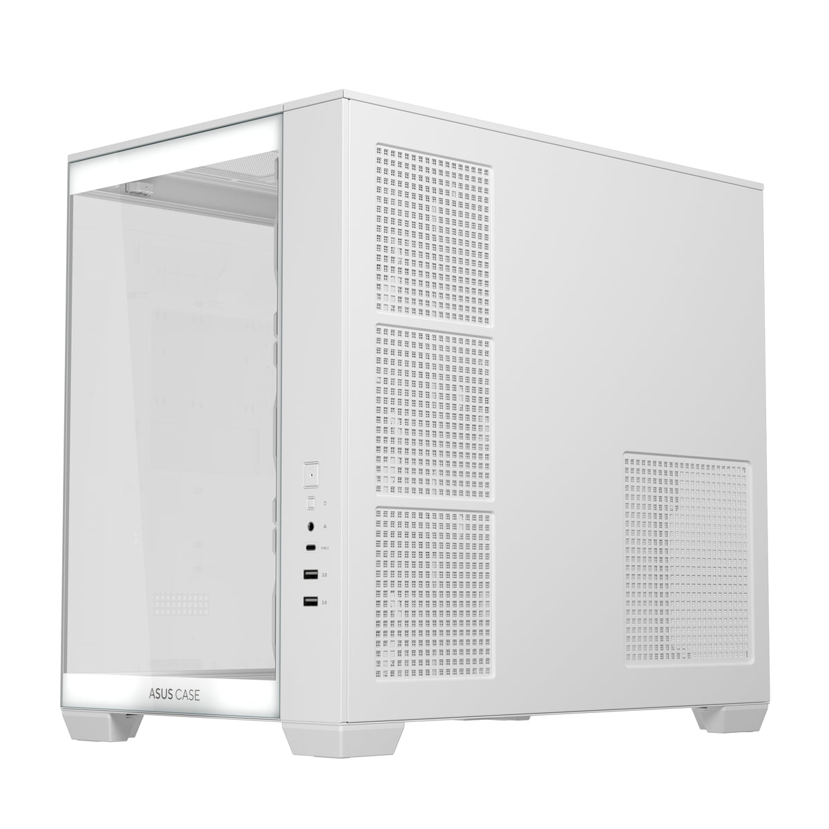 ASUS A32 Plus TG ARGB White Midi Tower Weiß