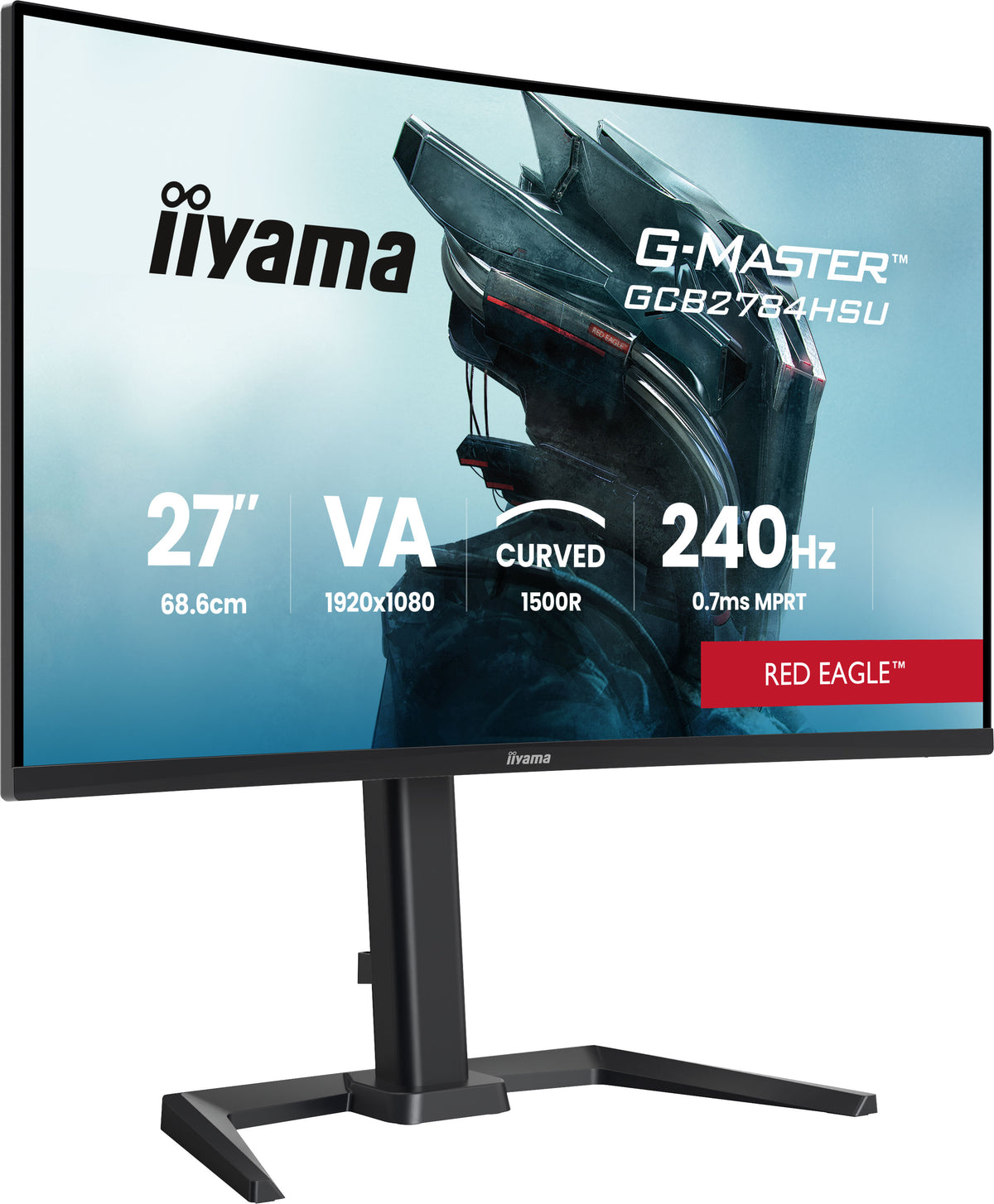 iiyama G-MASTER GCB2784HSU-B1 27" 240Hz Computerbildschirm 68,6 cm (27") 1920 x 1080 Pixel Schwarz