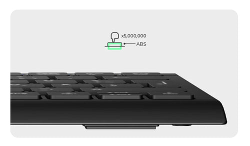 KeySonic KSK-5011ELC (DE) Mini mit Nummernblock schwarz