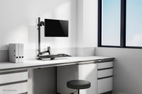 Neomounts DS90-325BL1 Sitz-Steh-Arbeitsplatz Tischmontage 17-32" - Gasfeder