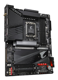 GIGABYTE Z790 AORUS ELITE AX Motherboard - Unterstützt Intel Core 14. Generation CPUs, 16*+2+1 Phasen Digital VRM, bis zu 7600MHz DDR5 (OC), 4xPCIe 4.0 M.2, Wi-Fi 6E, 2.5GbE LAN, USB 3.2 Gen 2x2