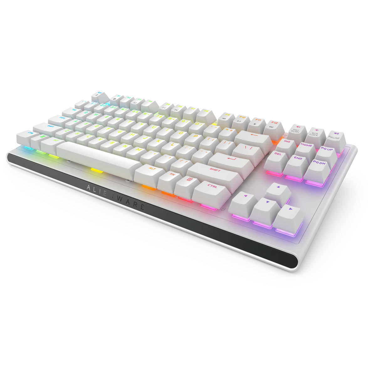 Alienware AW420K Tastatur Gaming USB QWERTY US International Weiß