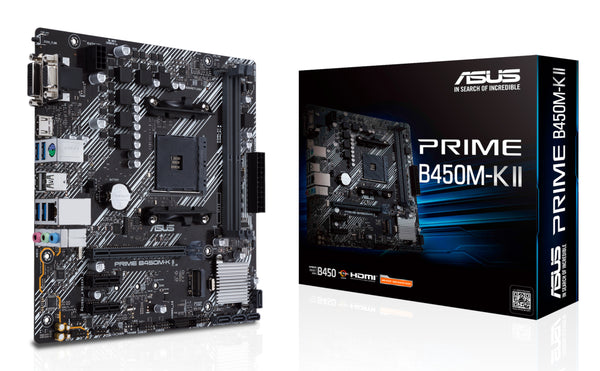 ASUS Prime B450M-K II AMD B450 Sockel AM4 micro ATX
