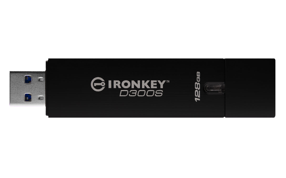 Kingston Technology IronKey 128GB D300S AES 256 XTS verschlüsselter USB-Stick