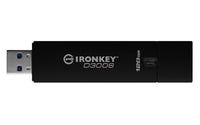 Kingston Technology IronKey 128GB D300S AES 256 XTS verschlüsselter USB-Stick