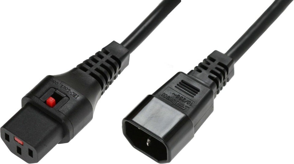 Microconnect PC1021 Power Cable Black 2 m C13 Coupler C14 Coupler
