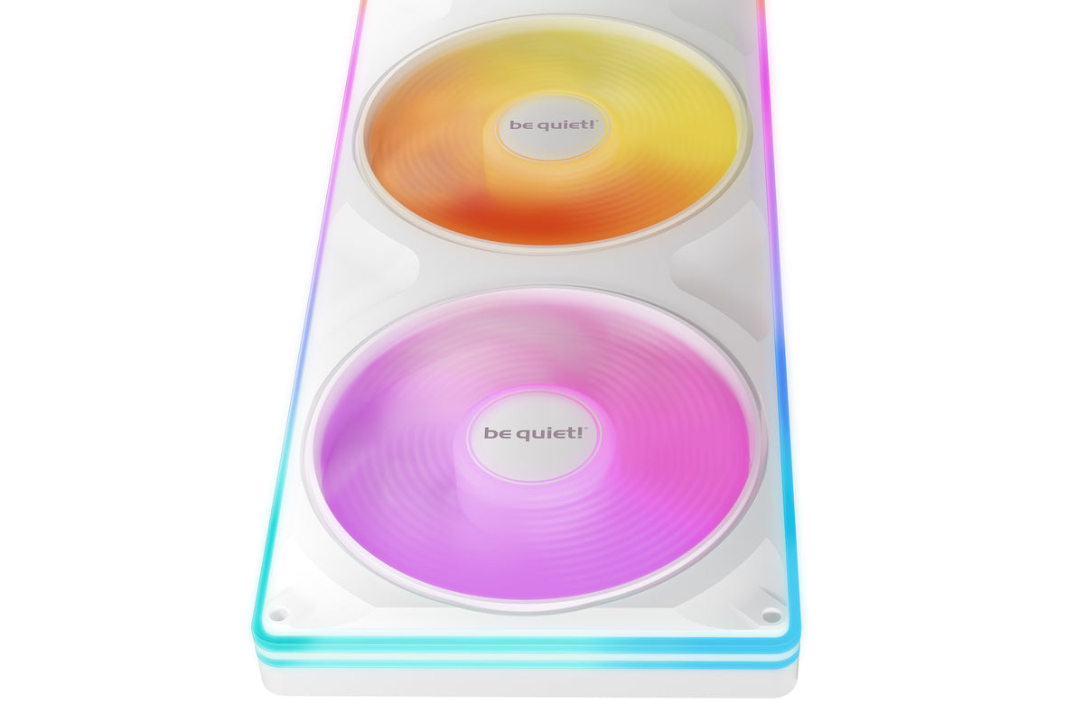 be quiet! Light Wings Pro IO 420mm White Weiß