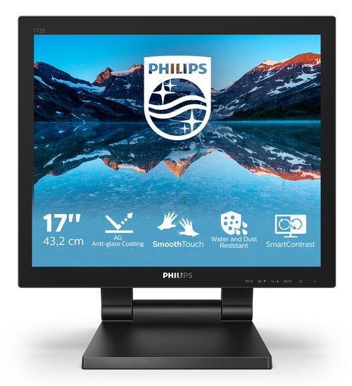 Philips 172B9TL/00 Computerbildschirm 43,2 cm (17") 1280 x 1024 Pixel Full HD LCD Touchscreen Schwarz
